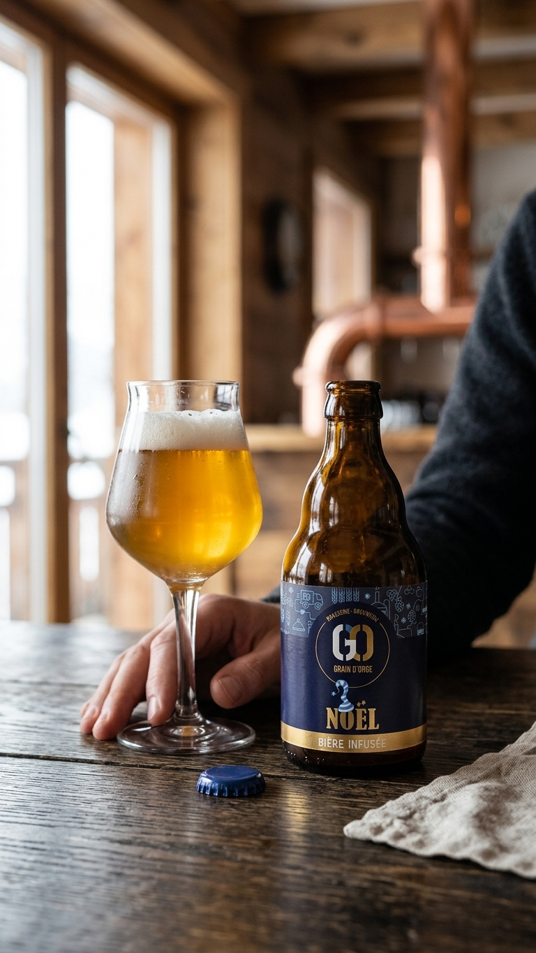 Noël – Weihnachtsbier mit Whisky-Veredelung