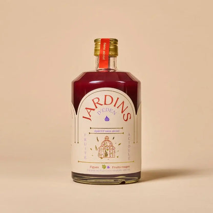 Jardins d'Eden – Feige & Rote Beeren – 70 cl – Alkoholfreier Apéritif