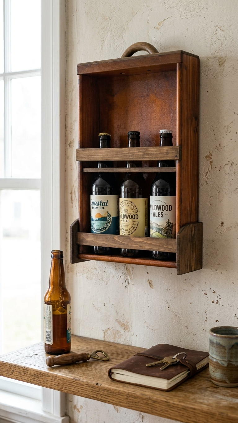 Boîte Cadeau Bière Bois