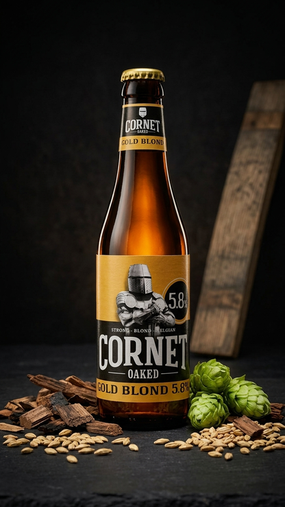 Cornet Gold Blond 33cl 5.8% Alc. Brouwerij Cornet