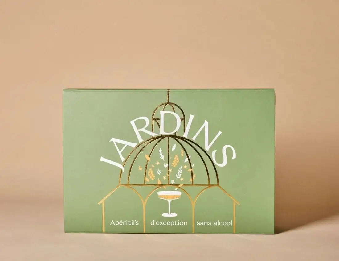 Jardins Apéritif Geschenkbox Kleinformat – Fleuris & d'Eden je 20 cl