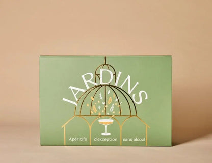 Jardins Apéritif Geschenkbox Kleinformat – Fleuris & d'Eden je 20 cl