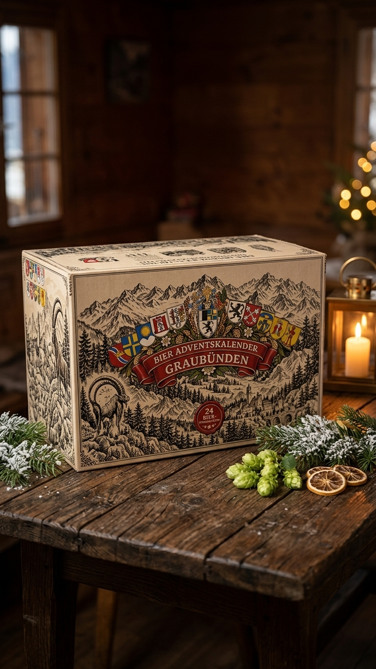 Bier Adventskalender – 24 Graubünden  Raritäten