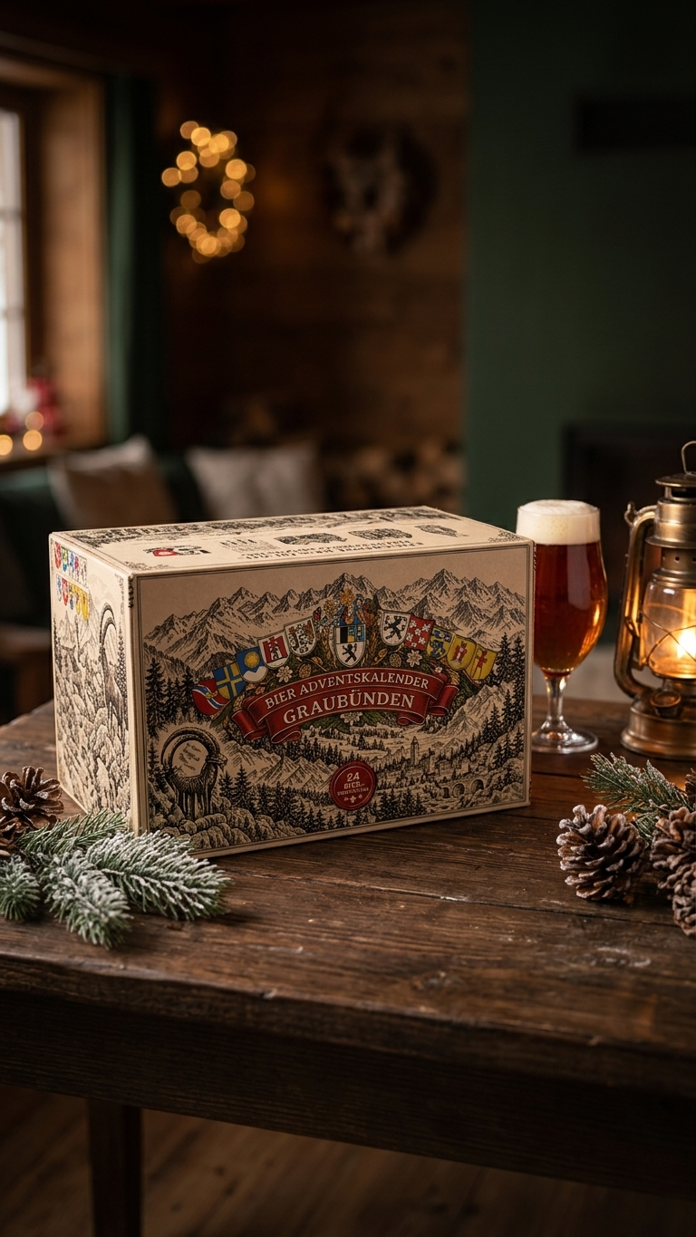 Bier Adventskalender – 24 Graubünden  Raritäten