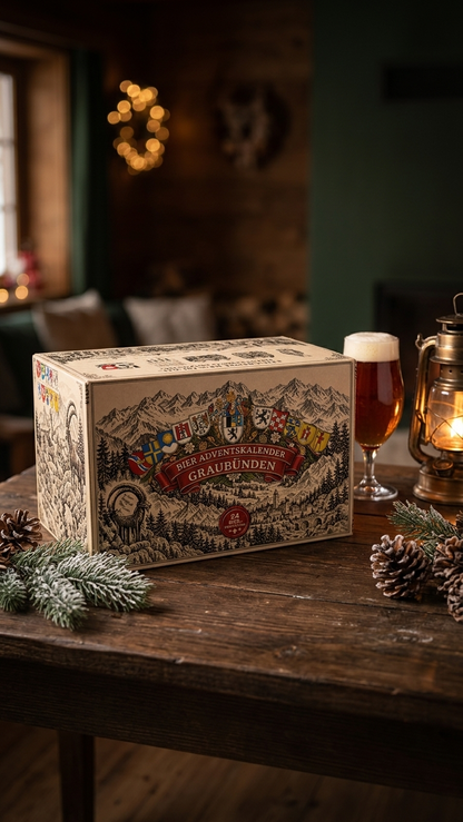 Bier Adventskalender – 24 Graubünden  Raritäten