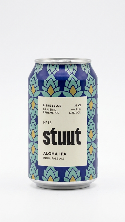 Stuut Aloha IPA Dose 33cl – Belgisches IPA von Brasserie Caulier Brasserie Caulier