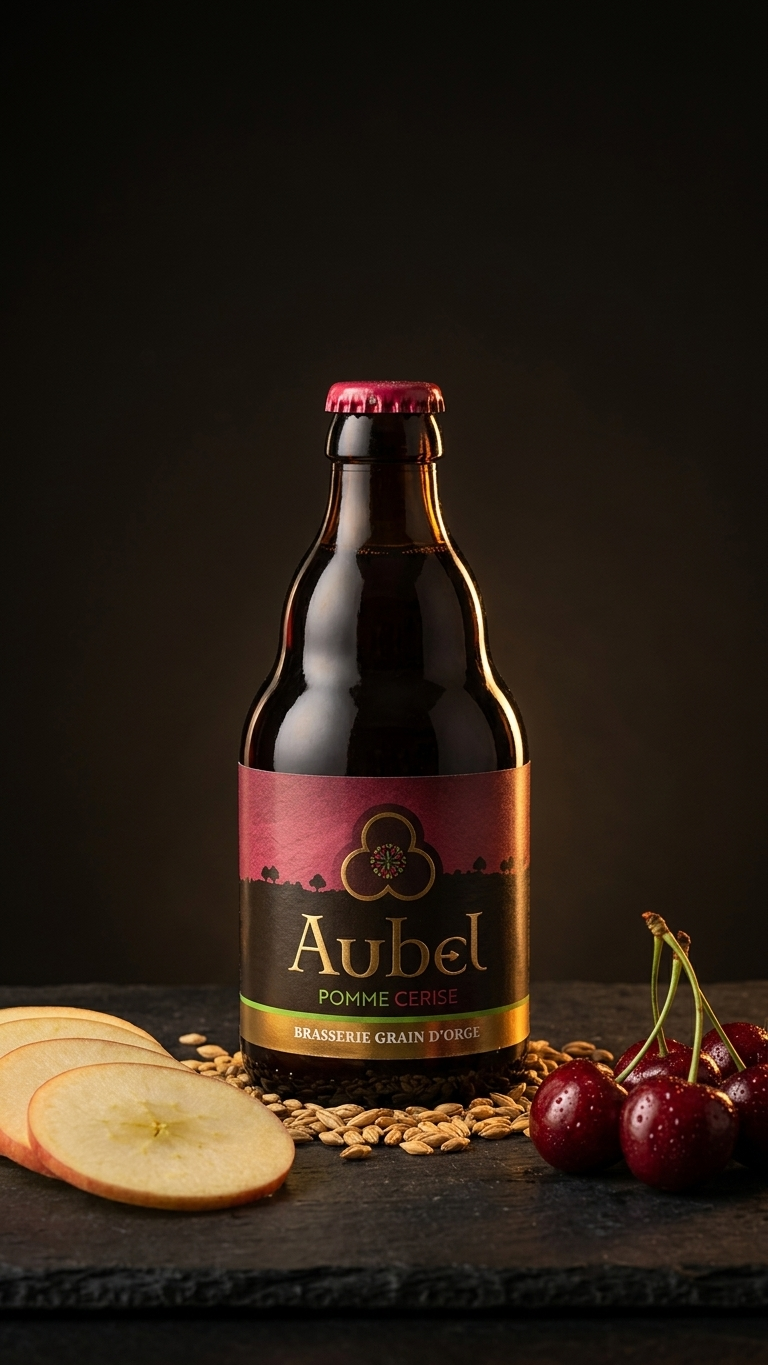 Aubel Pomme Cerise glutenfreies Fruchtbier kaufen Schweiz | TheCrafts.ch
