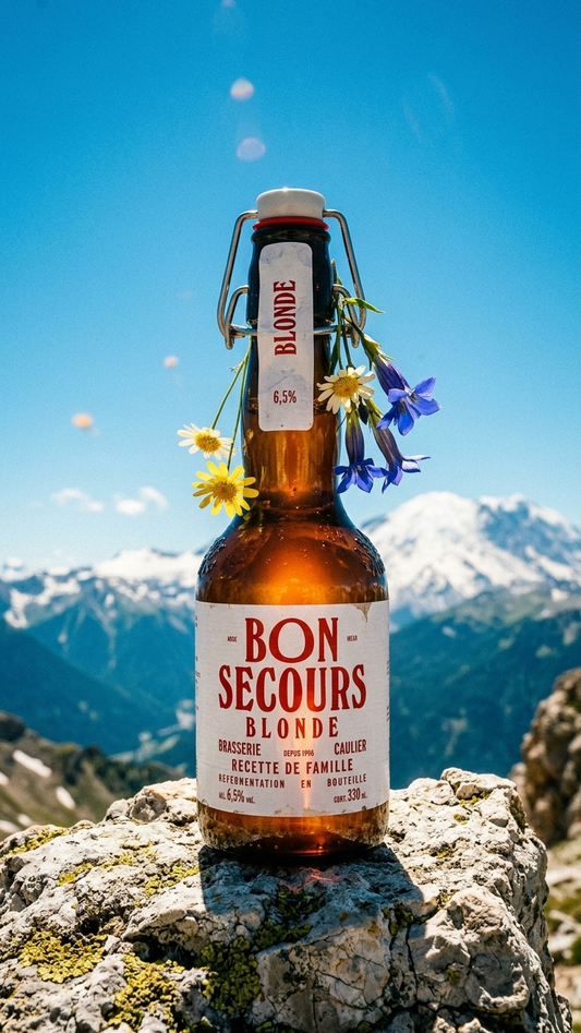 Bon Secours Blonde 33cl – Belgisches Craft-Bier 6.5% Brasserie Caulier