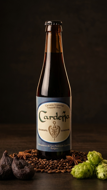Cardeña Quadrupel Trappistenbier 33cl – Kloster San Pedro de Cardeña Spanien