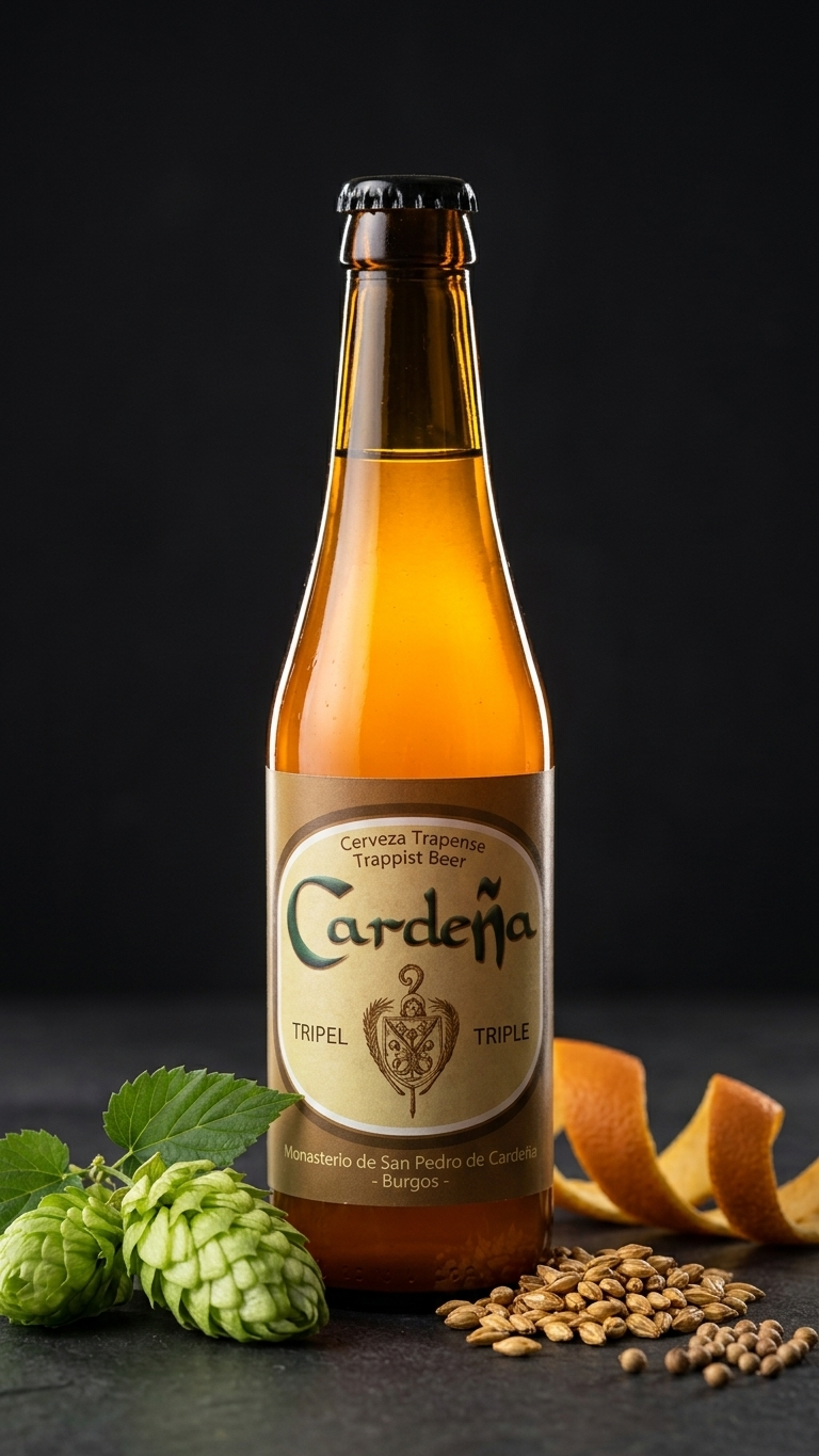 Cardeña Tripel Trappistenbier 33cl – Kloster San Pedro de Cardeña Spanien