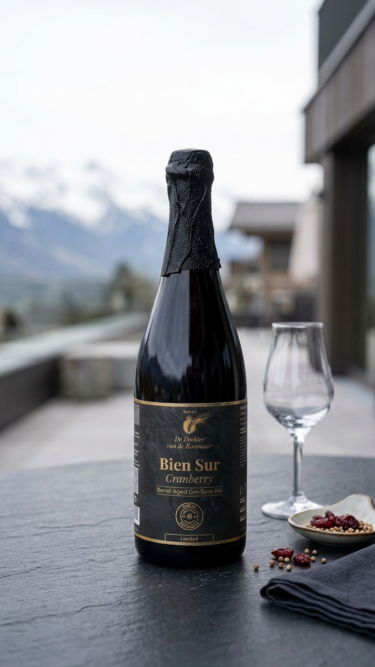 Bien Sûr Cranberry 33cl – Sour Ale | De Dochter van de Korenaar De Dochter van de Korenaar