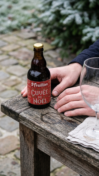 St-Feuillien Cuvée de Noël – Weihnachtsbier 9 % vol., 33 cl