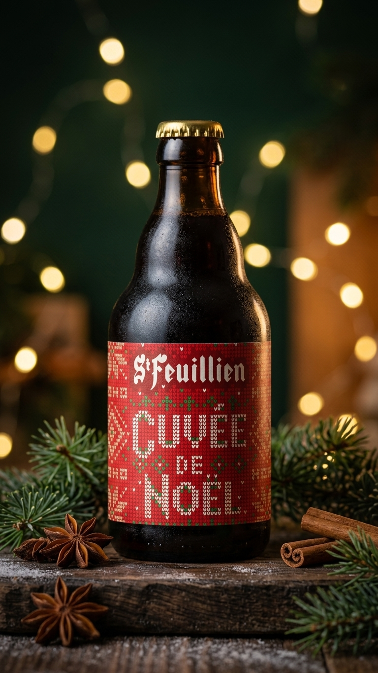 St-Feuillien Cuvée de Noël – Weihnachtsbier 9 % vol., 33 cl