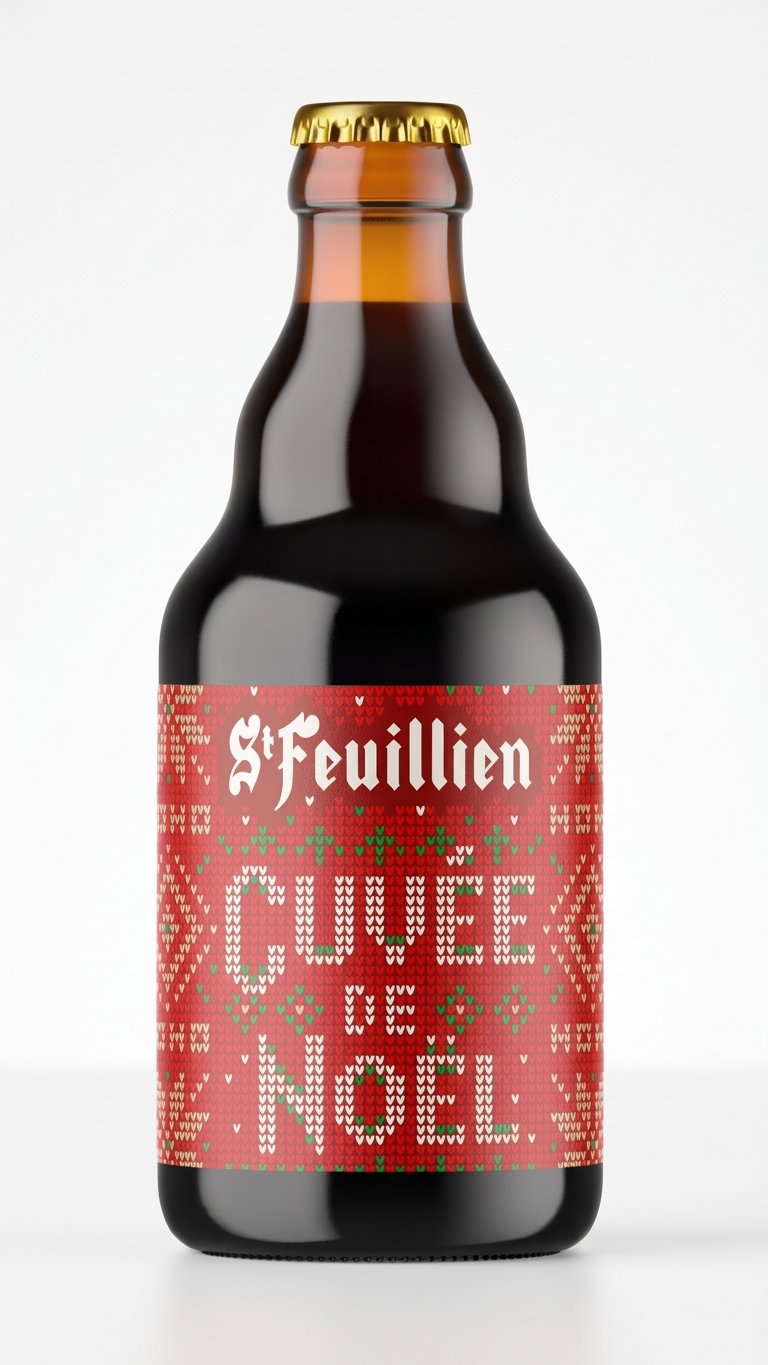 St-Feuillien Cuvée de Noël – Weihnachtsbier 9 % vol., 33 cl