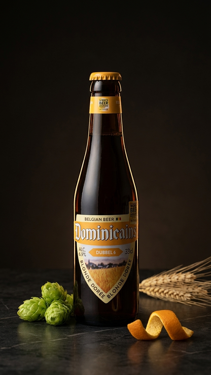 Dominicains Dubbel 6,9 % Produktbild – belgisches Abteibier TheCrafts.ch