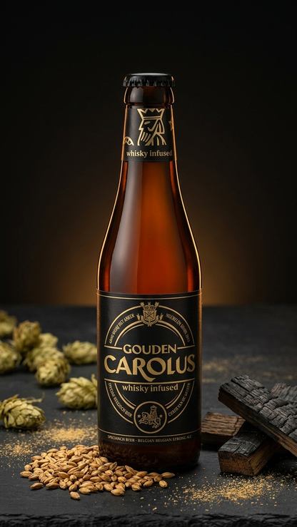 Gouden Carolus Whisky Infused Flasche – Brouwerij Het Anker Mechelen Belgien 11.7%