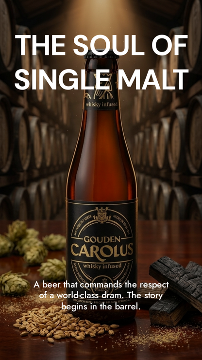 Gouden Carolus Whisky Infused Lifestyle – belgisches Barrel Aged Bier Mechelen