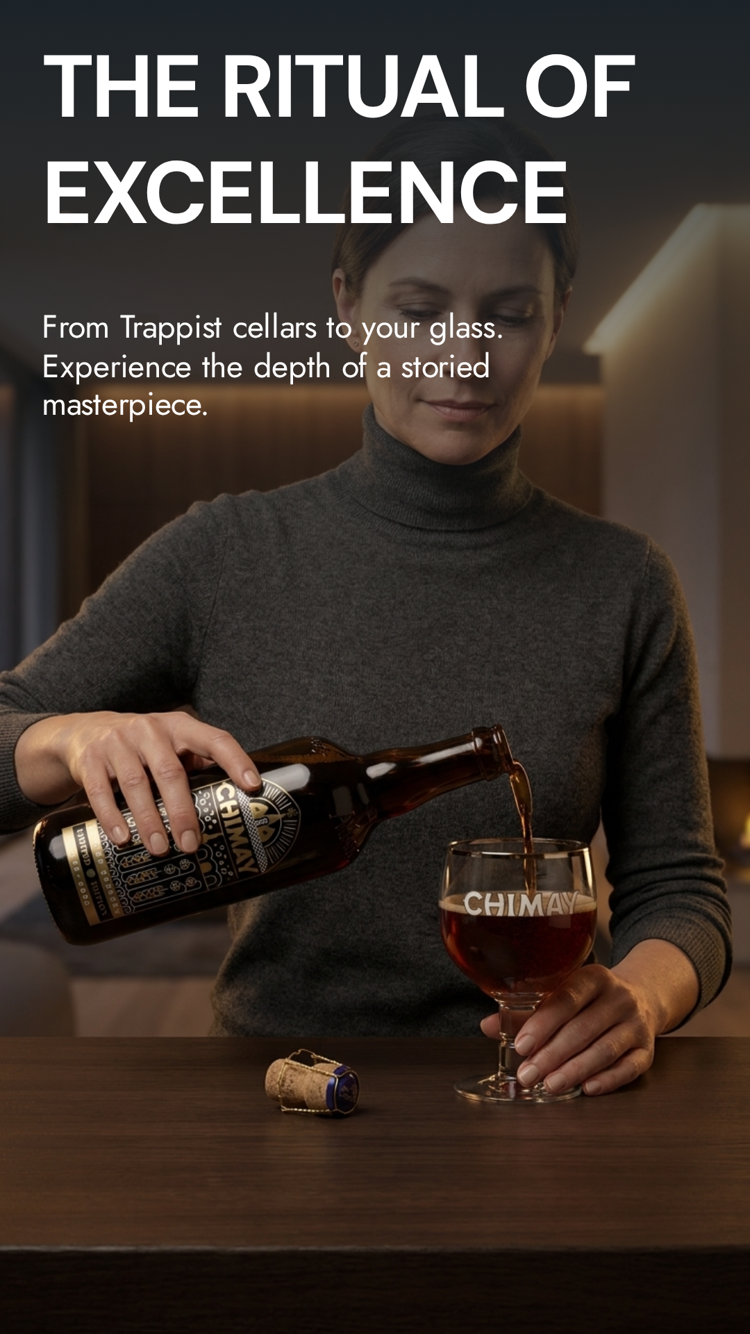 Chimay Grande Réserve 2026 Flasche 75cl – belgisches Trappistenbier