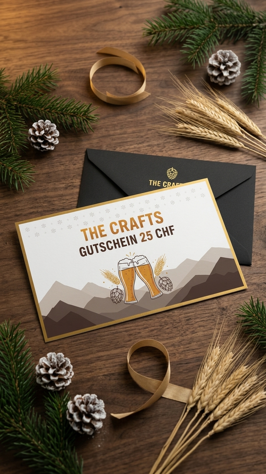 The Crafts Geschenkgutschein – Biergeschenk für Craft Beer Fans kaufen Schweiz