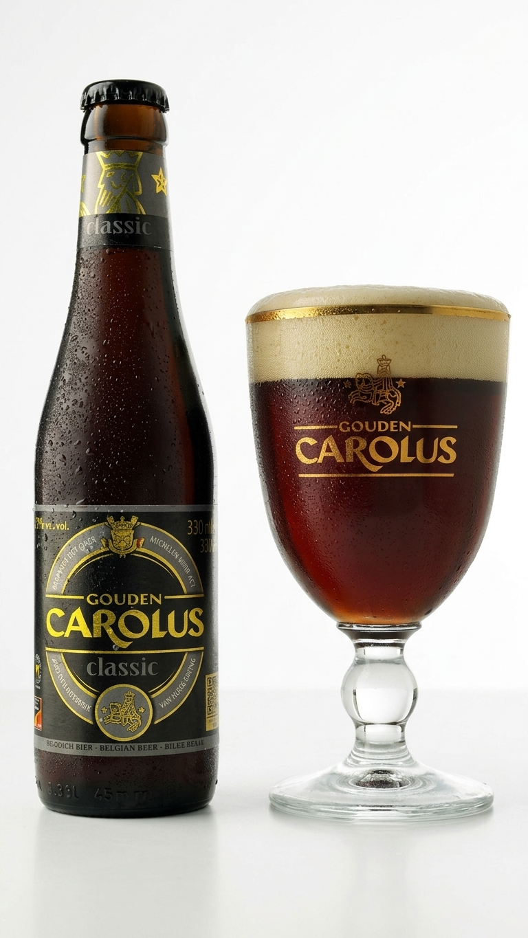 Gouden Carolus Classic Flasche – Brouwerij Het Anker dunkles Starkbier Belgien