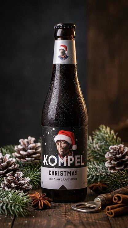 Kompel Christmas – Belgisches Weihnachtsbier 8,5 % 33 cl