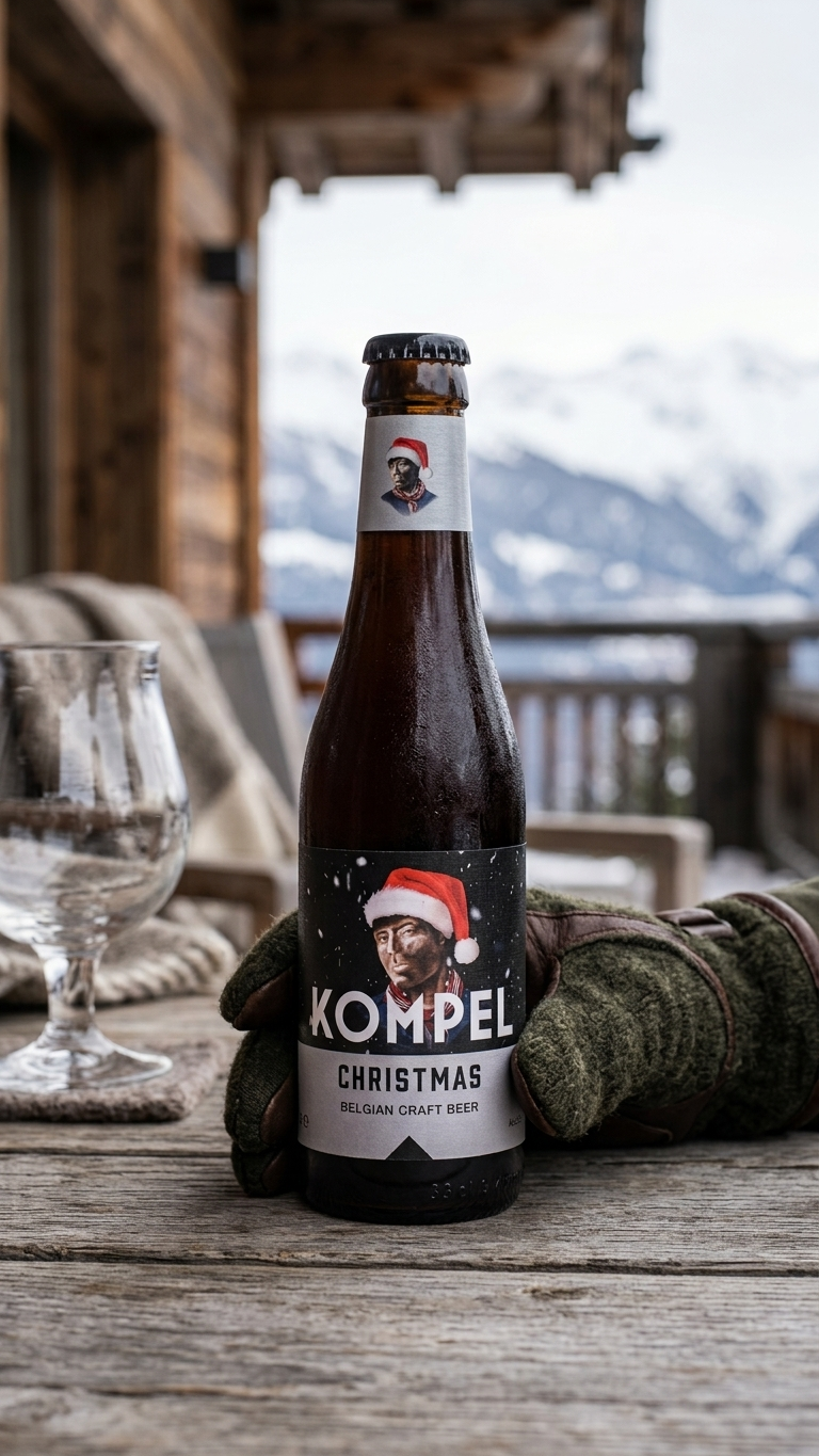 Kompel Christmas – Belgisches Weihnachtsbier 8,5 % 33 cl