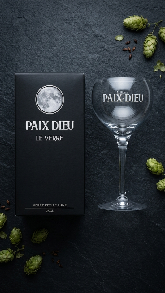 Paix Dieu Little Moon Glas kaufen – Handgeblasenes Prestige-Bierglas | TheCrafts.ch 
