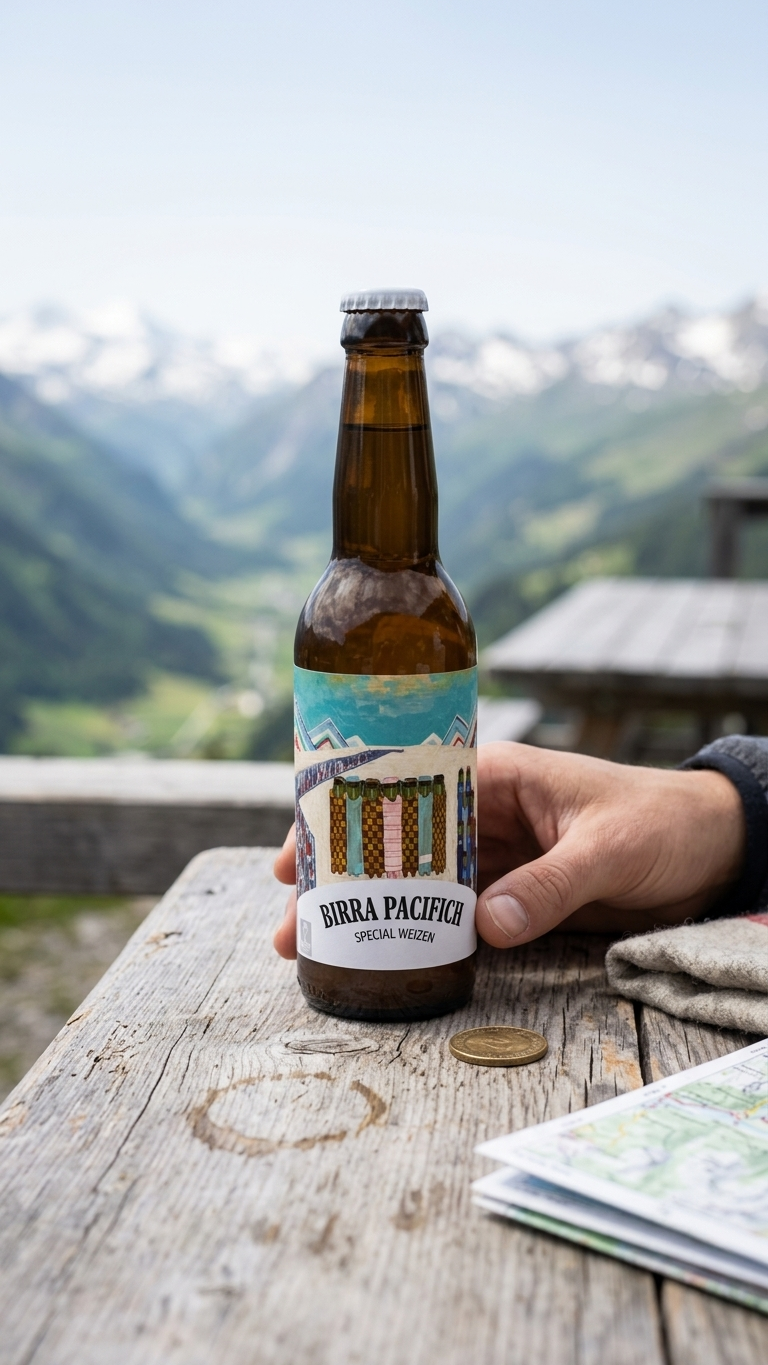 La Spurtiva Weizenbier kaufen Schweiz – Bernardo Lardi Edition Graubünden