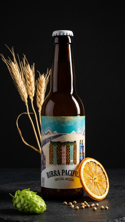 La Spurtiva Weizenbier Flasche – Schweizer Craft Beer Bernardo Lardi Edition