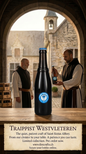Flasche Westvleteren 8 mit charakteristischem Etikett, stilvolles Produktfoto.