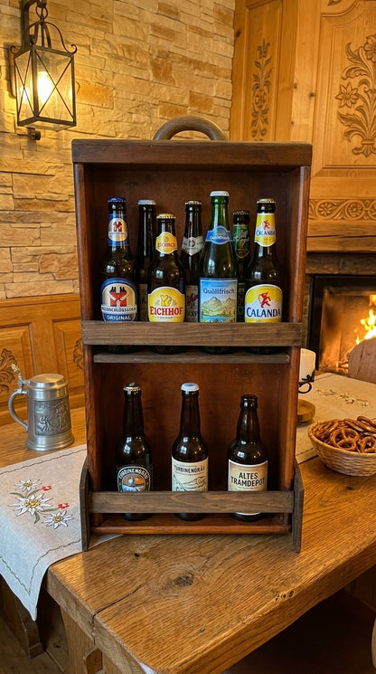 Boîte Cadeau Bière Bois