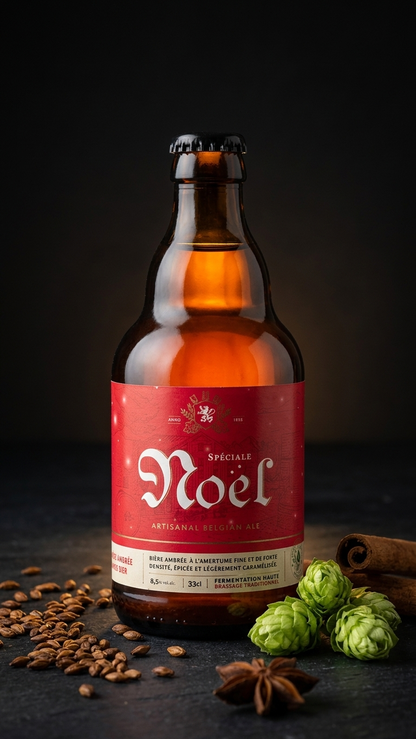 La Binchoise Spéciale Noël – Birra di Natale belga 9% 33 cl