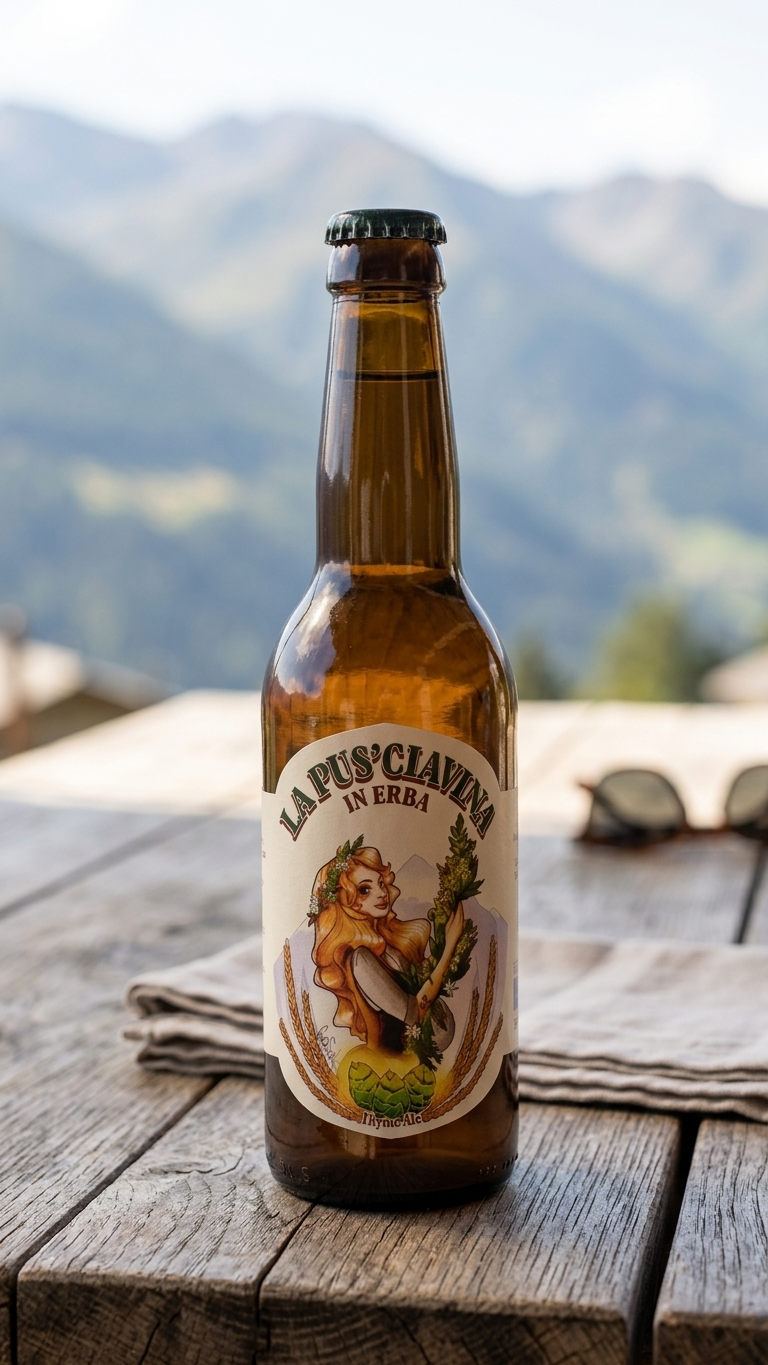 Chestnut Beer - Swiss Craft Beer with Chestnuts from Brusio