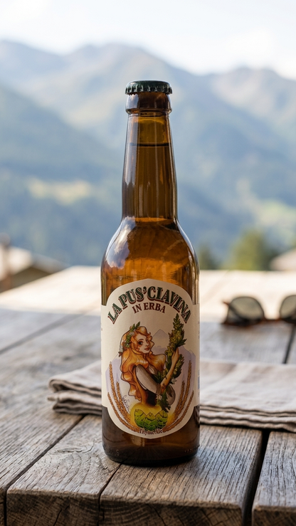 Chestnut Beer - Swiss Craft Beer with Chestnuts from Brusio