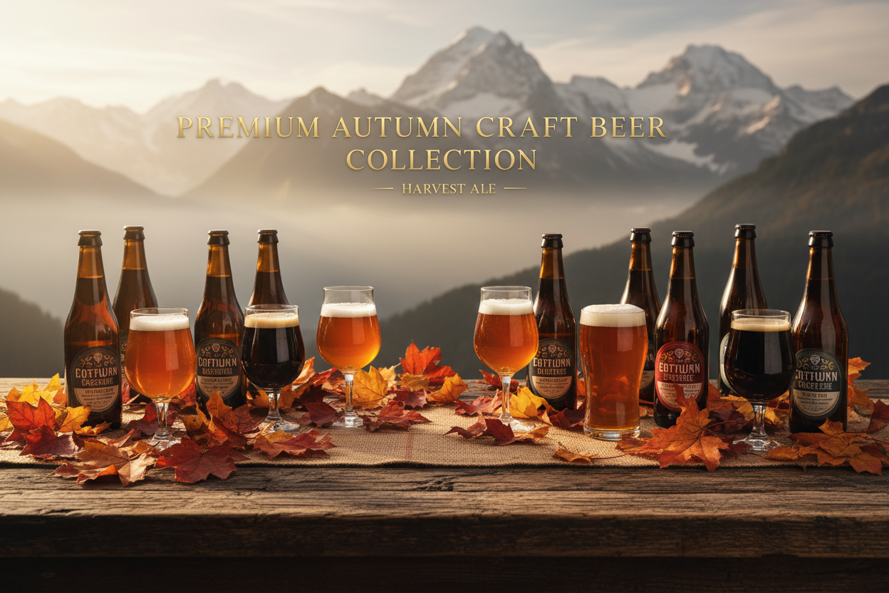 Premium Autumn Craft Beer Collection 