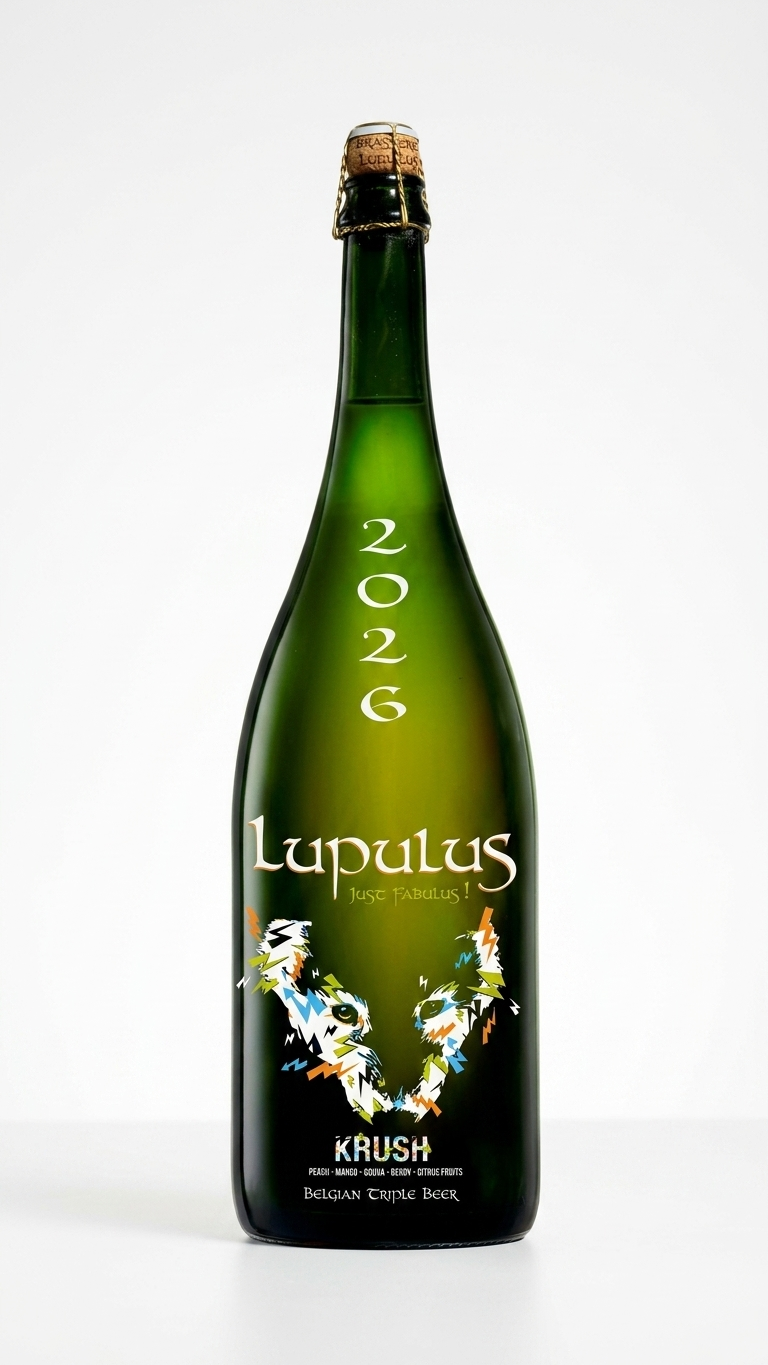 Lupulus Blonde Magnum KRUSH 26 – 1,5 L Brasserie Lupulus / Les 3 Fourquets