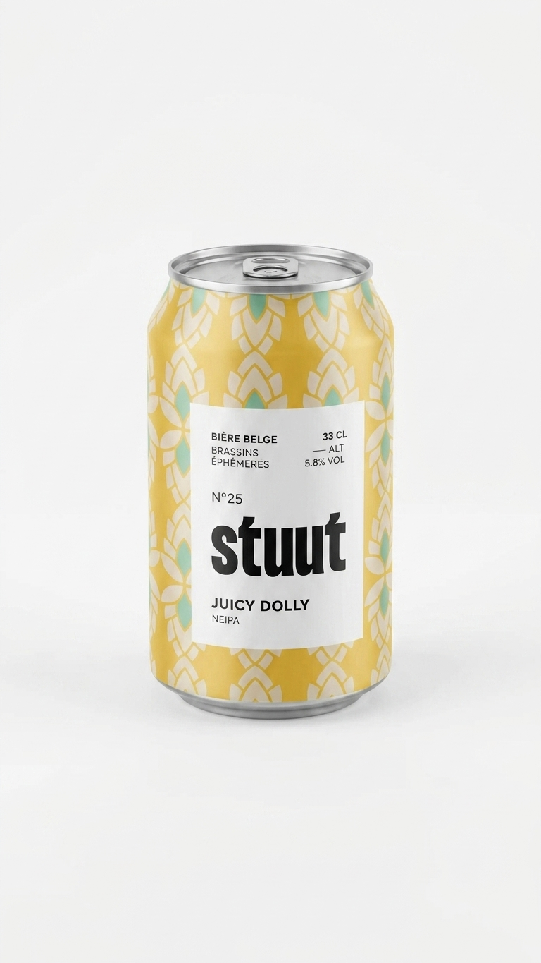 Stuut Juicy Dolly NEIPA 33cl – Brasserie Caulier Brasserie Caulier