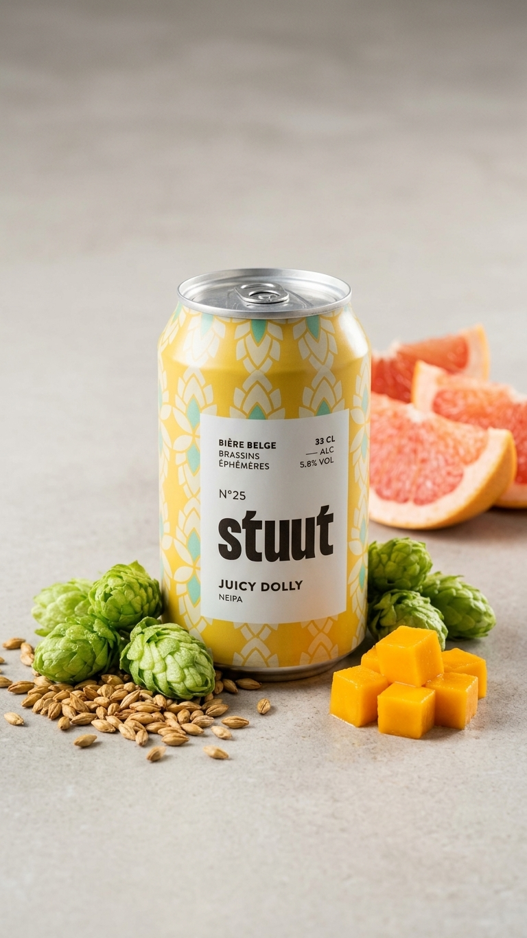 Stuut Juicy Dolly NEIPA 33cl – Brasserie Caulier Brasserie Caulier