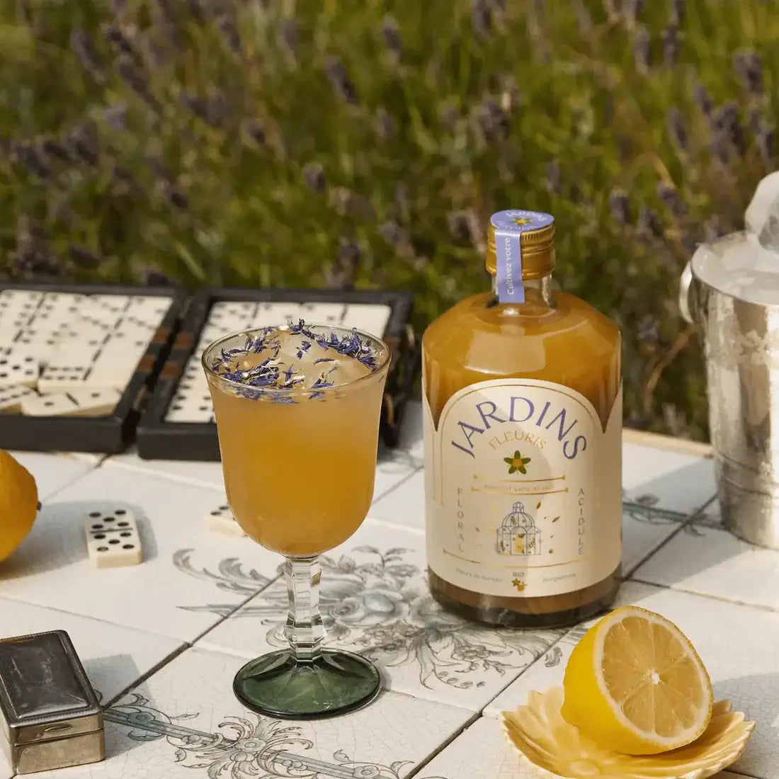 Jardins Fleuris - Elderflower & Bergamot - Non alcoholique Apéritif