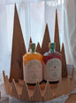 Jardins Geschenkset alkoholfrei mit handgefertigtem Holz-Display