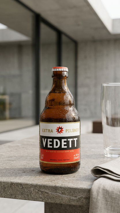 Vedett Extra Pilsner – Belgisches Premium Lagerbier (24 × 33cl) Duvel Moortgat / Vedett
